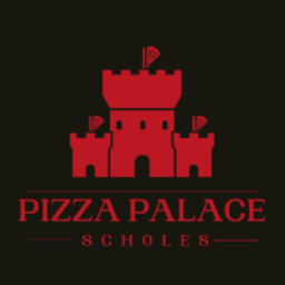Pizza Palace Scholes logo.